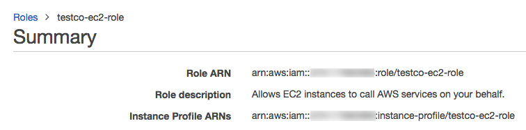 A screenshot of s3 ARN.